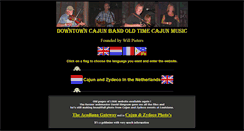 Desktop Screenshot of downtowncajunband.nl